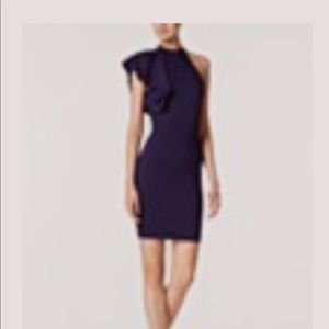 Bar III navy blue dress